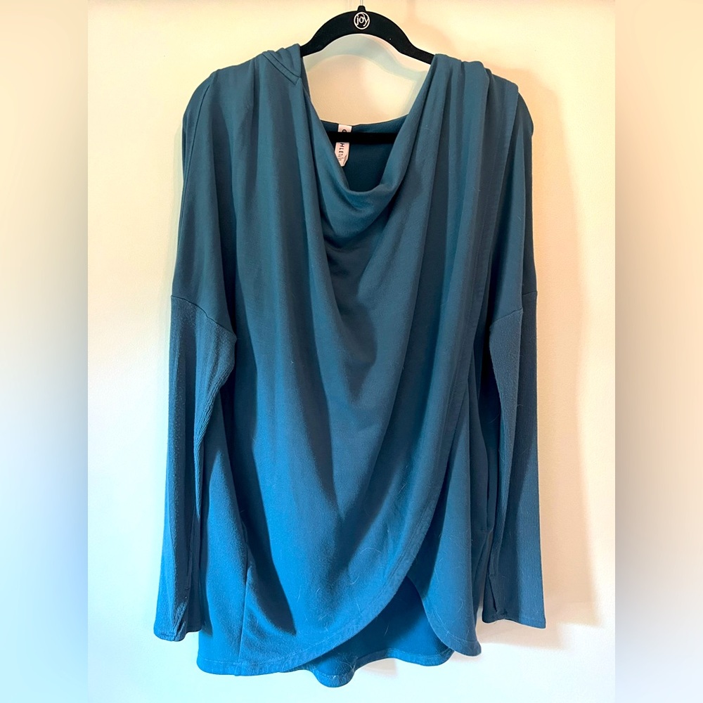 Athlete Purana Wrap Sweatshirt Sequoia Blue size L